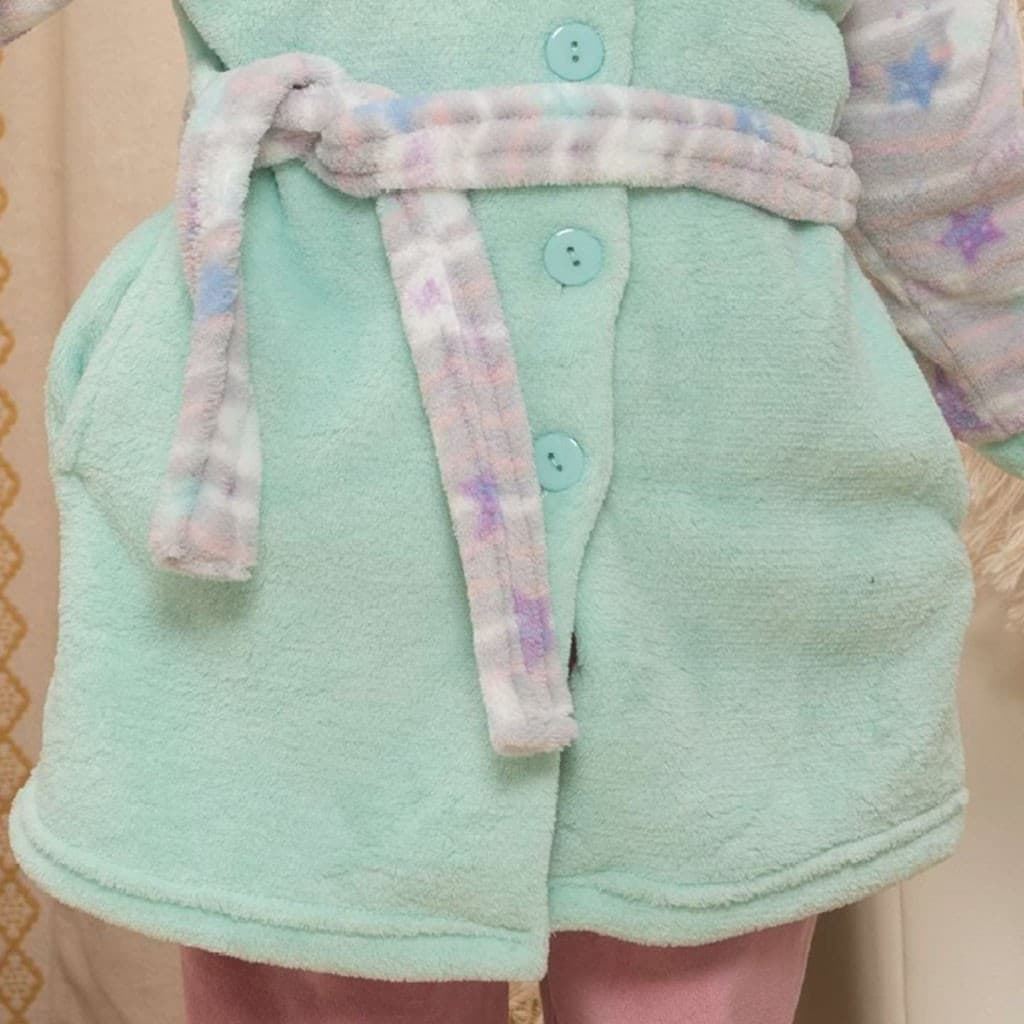 BATA DE CASA NIÑA KINANIT|BATAS DE CASA INFANTILES|LUGODRESS