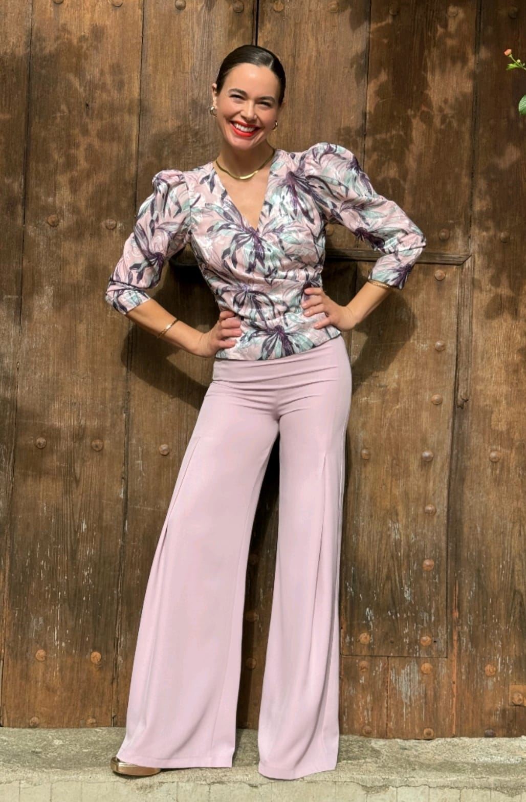 Blusa de Fiesta Estampado Centella 4635 - Imagen 1