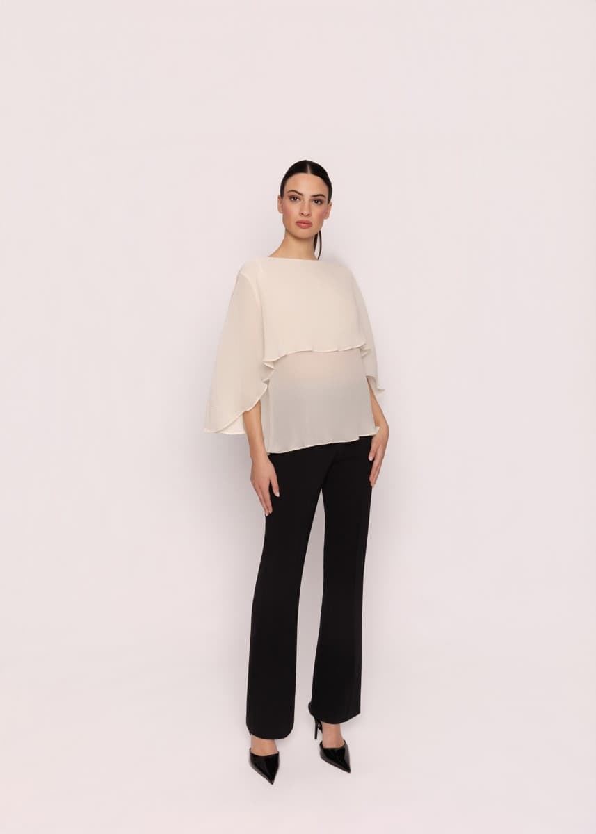 BLUSA PLISA MUJER CARLA RUIZ 53115 - Imagen 1