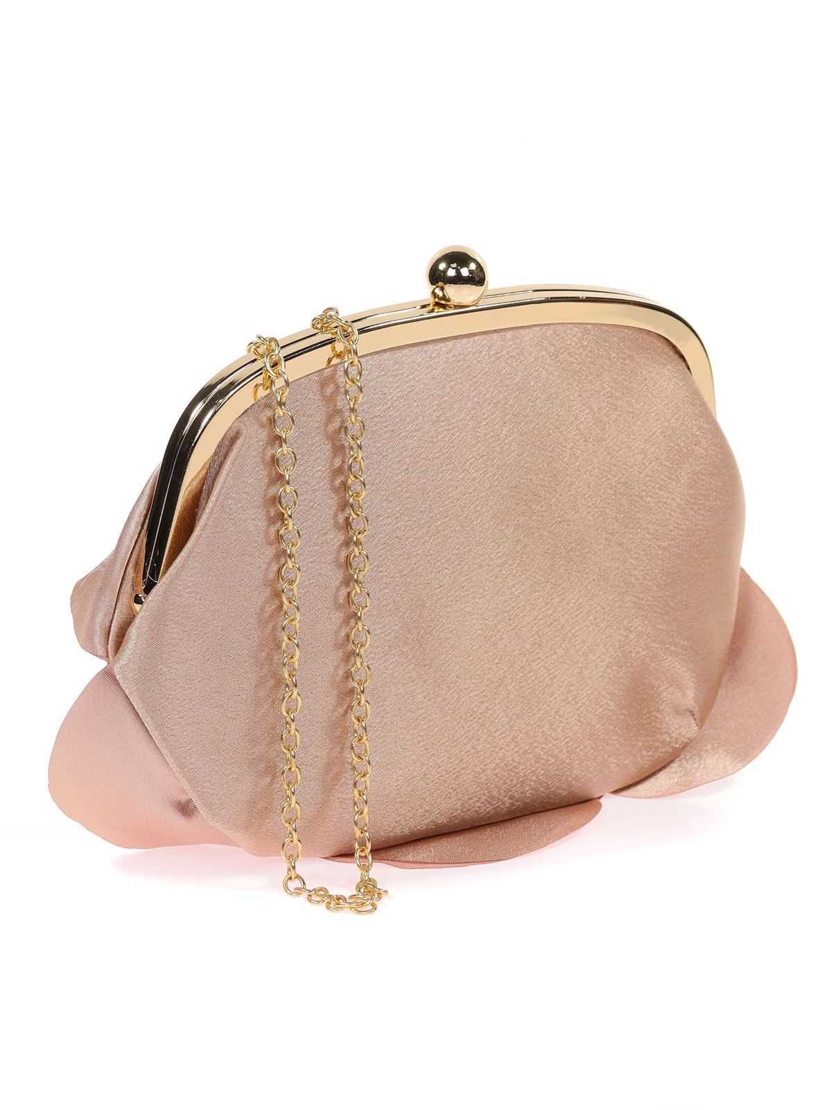 Bolso Clutch de Fiesta 03801 Oro - Imagen 3