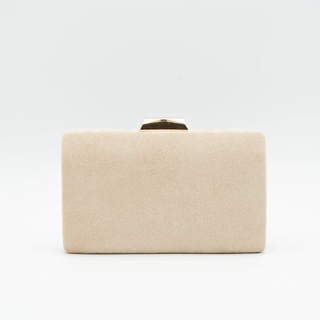 BOLSO CLUTCH DE FIESTA ANTELINA BEIGE 22263 - Imagen 1