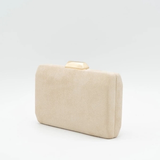 BOLSO CLUTCH DE FIESTA ANTELINA BEIGE 22263 - Imagen 2