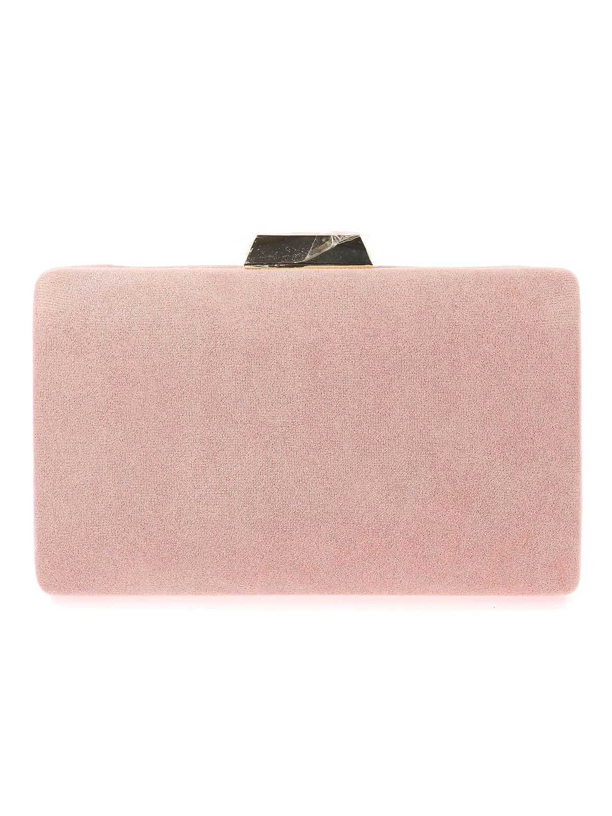 BOLSO CLUTCH DE FIESTA ANTELINA ROSA-PALO OSCURO 22263 - Imagen 1