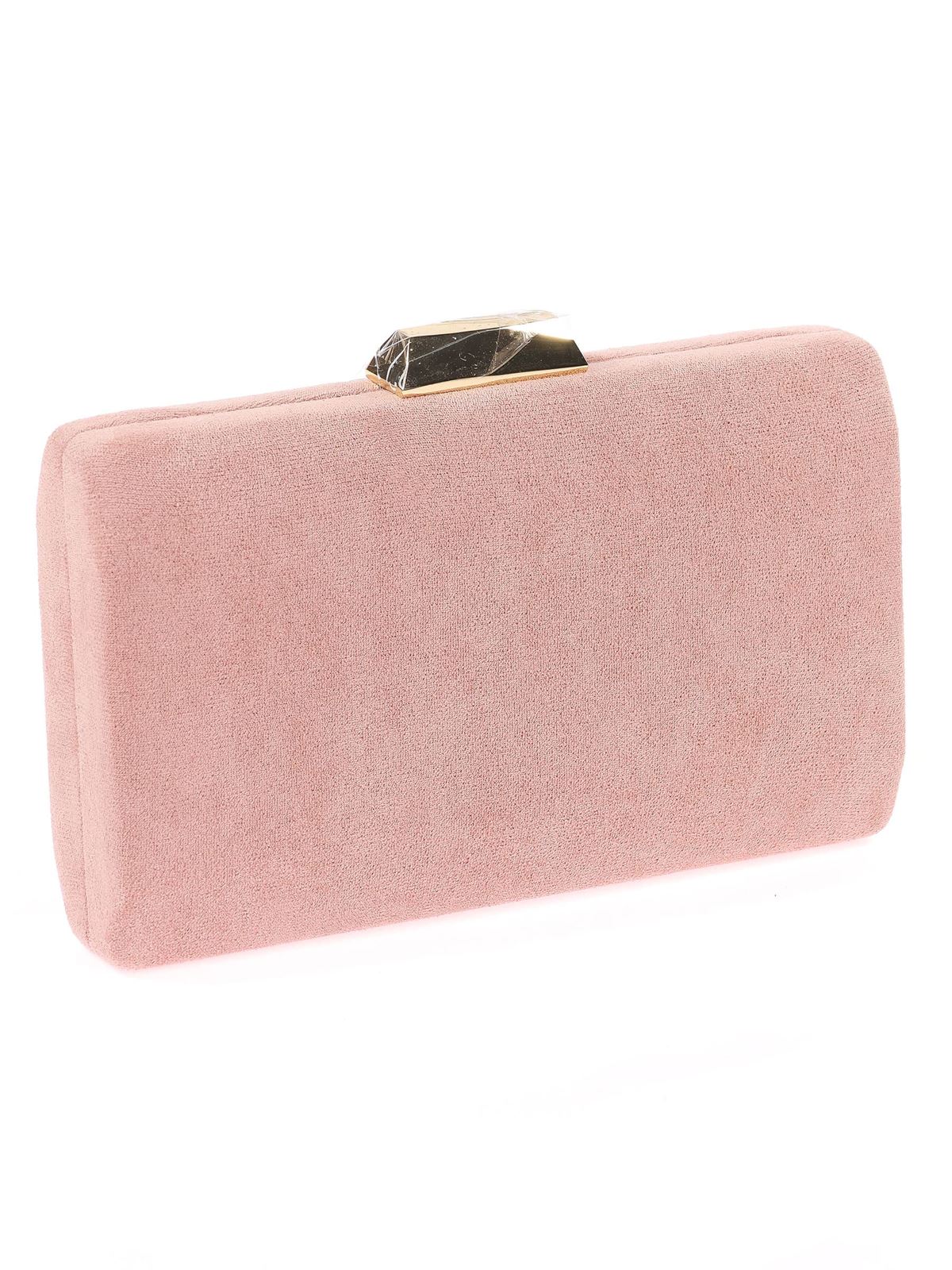 BOLSO CLUTCH DE FIESTA ANTELINA ROSA-PALO OSCURO 22263 - Imagen 2