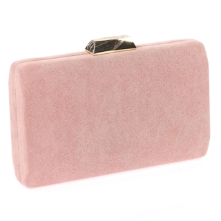 BOLSO CLUTCH DE FIESTA ANTELINA ROSA-PALO OSCURO 22263 - Imagen 2