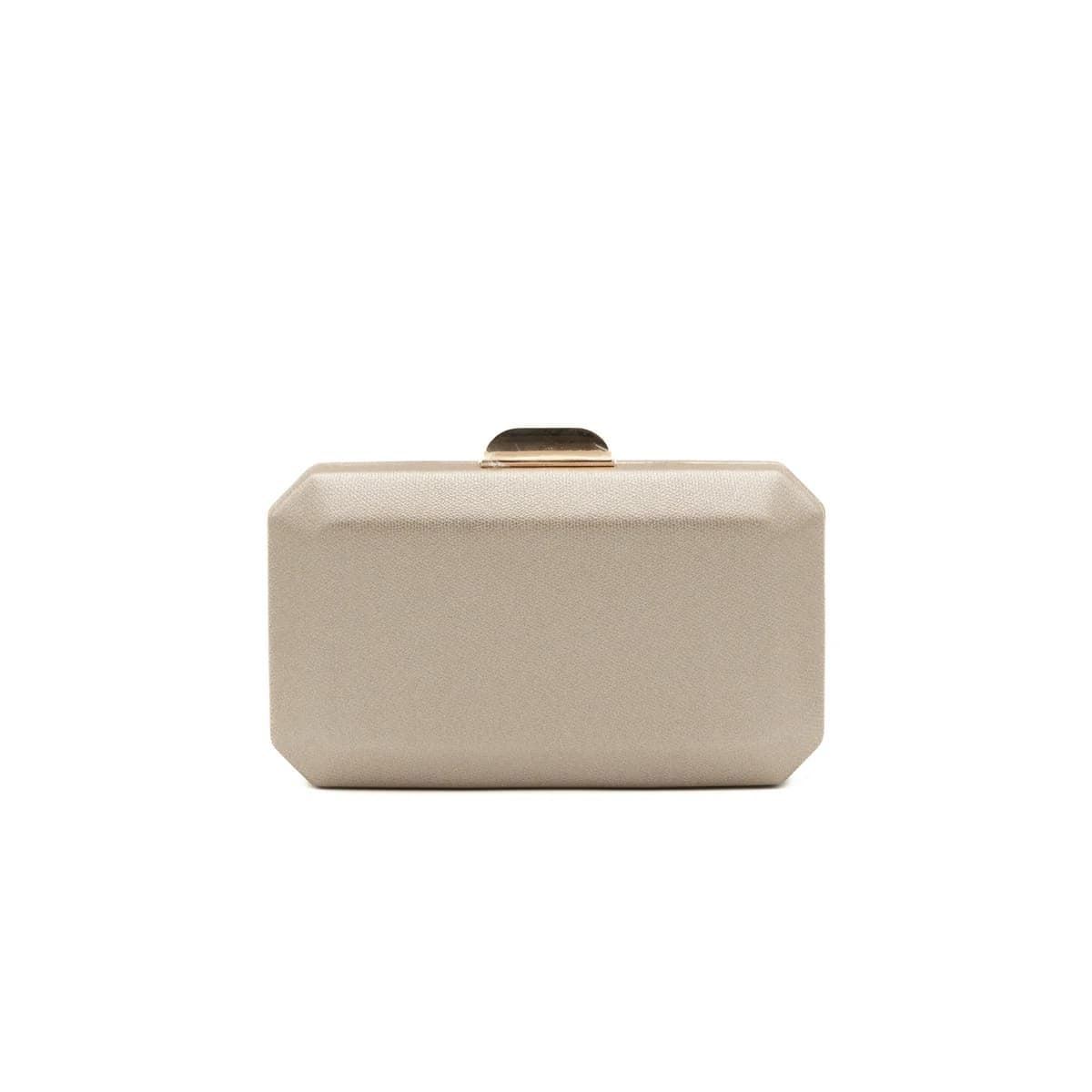 BOLSO CLUTCH DE FIESTA METALIZADO CHAMPÁN 41469 - Imagen 1