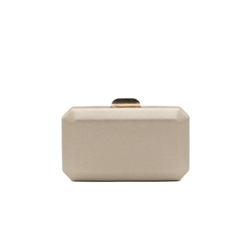 BOLSO CLUTCH DE FIESTA METALIZADO CHAMPÁN 41469 - Imagen 1