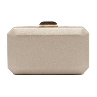 BOLSO CLUTCH DE FIESTA METALIZADO CHAMPAN 41469 - Imagen 1