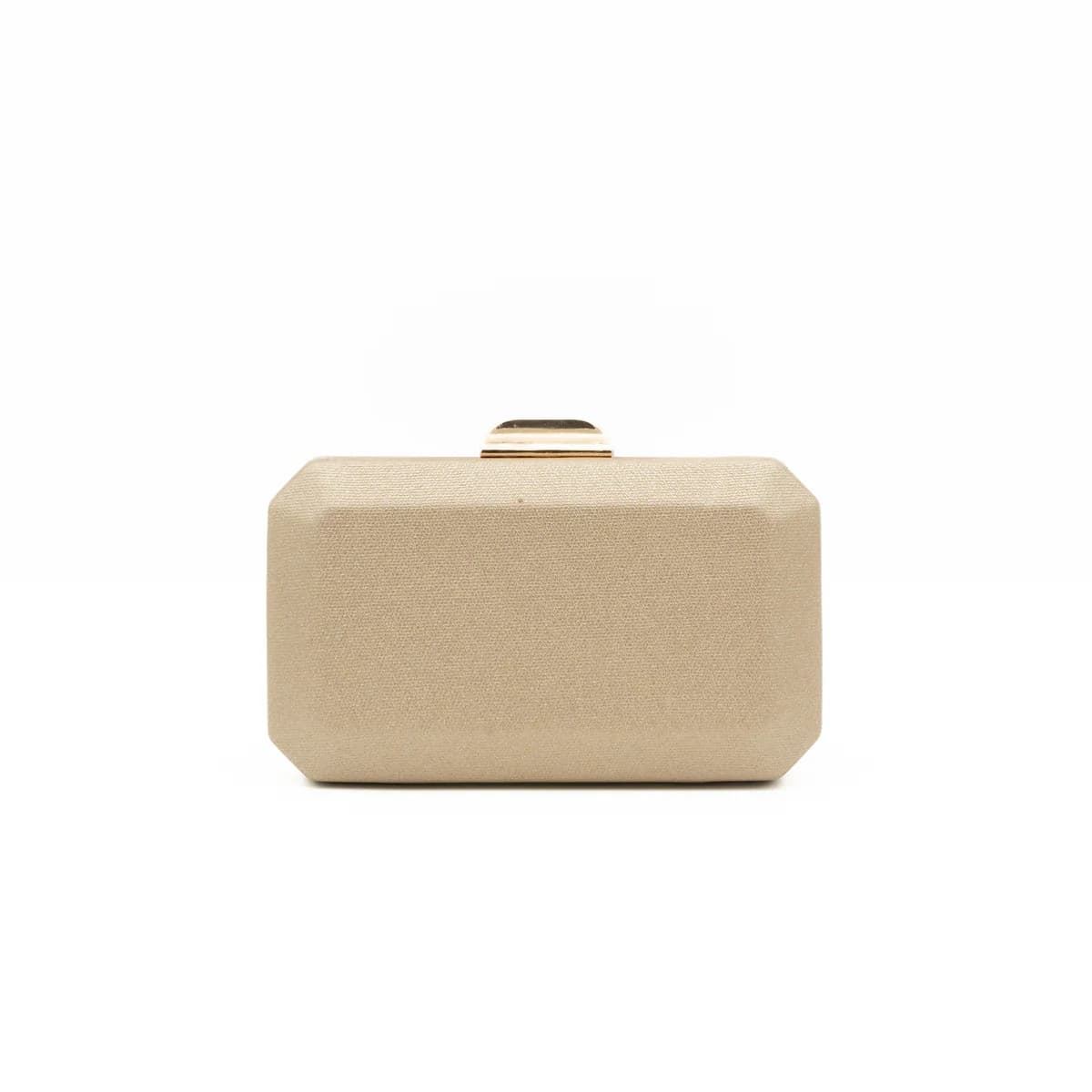 BOLSO CLUTCH DE FIESTA METALIZADO ORO 41469 - Imagen 1