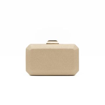 BOLSO CLUTCH DE FIESTA METALIZADO ORO 41469 - Imagen 1