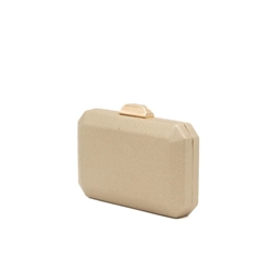 BOLSO CLUTCH DE FIESTA METALIZADO ORO 41469 - Imagen 2