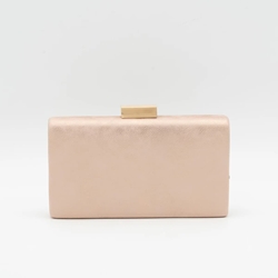 BOLSO CLUTCH DE FIESTA METALIZADO ROSA 22275 - Imagen 1