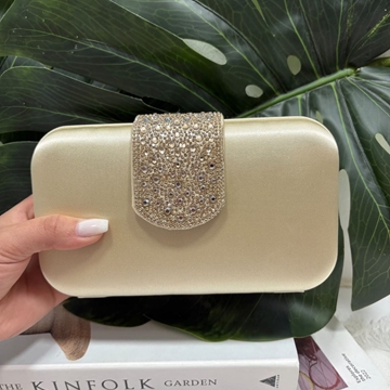 BOLSO CLUTCH DE FIESTA ORO 4133 - Imagen 1