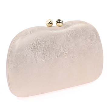 Bolso clutch de fiesta polipiel oro claro 41450 - Imagen 2