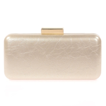 Bolso clutch de fiesta polipiel oro-claro 41456 - Imagen 1