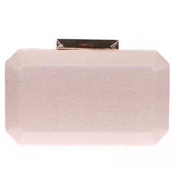 BOLSO CLUTCH DE FIESTA TAUPE ROSADO 41374 - Imagen 1