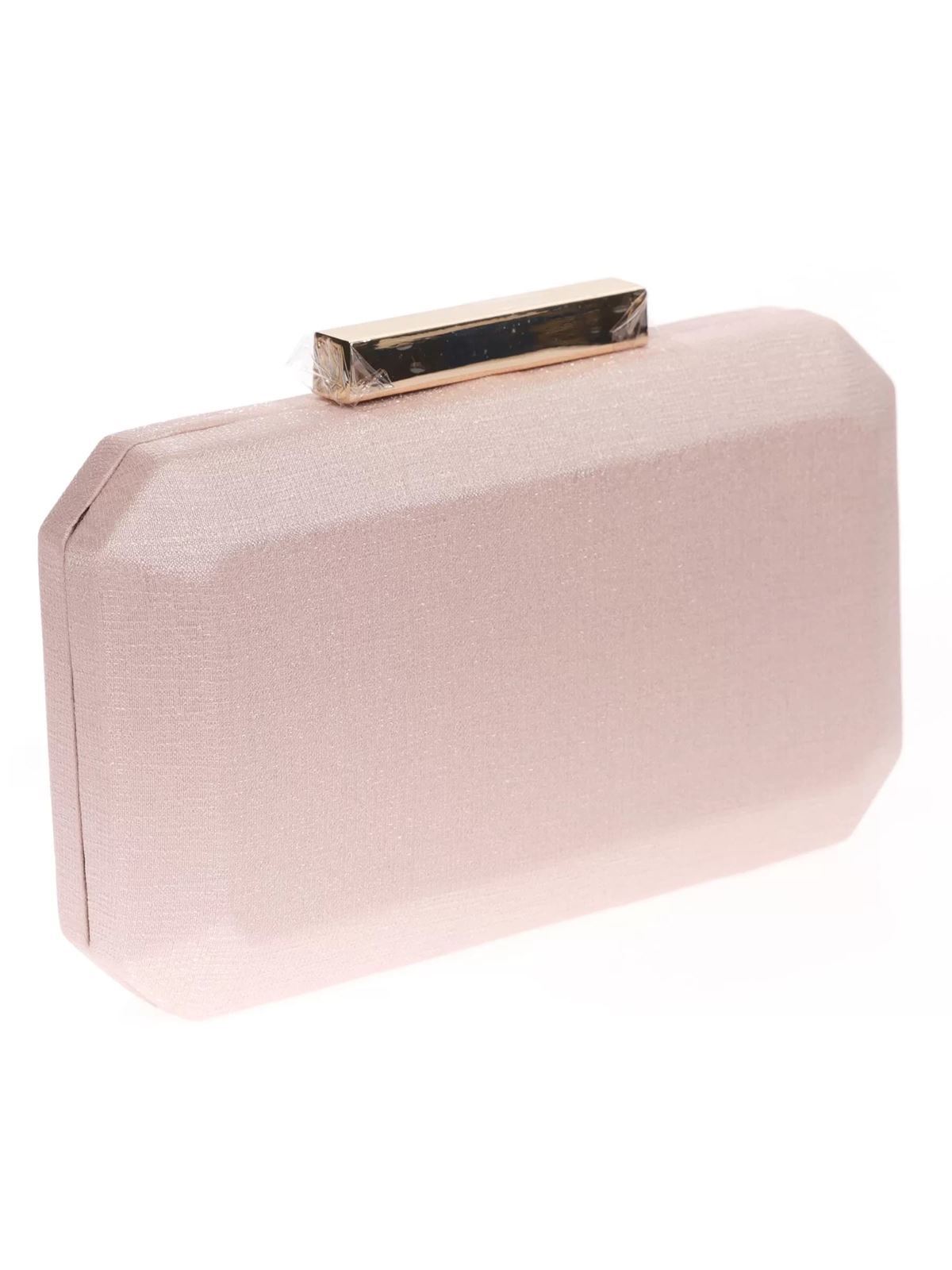 BOLSO CLUTCH DE FIESTA TAUPE ROSADO 41374 - Imagen 2