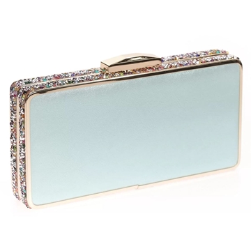 BOLSO FIESTA VERDE AGUA PEDRERÍA 22219 - Imagen 2