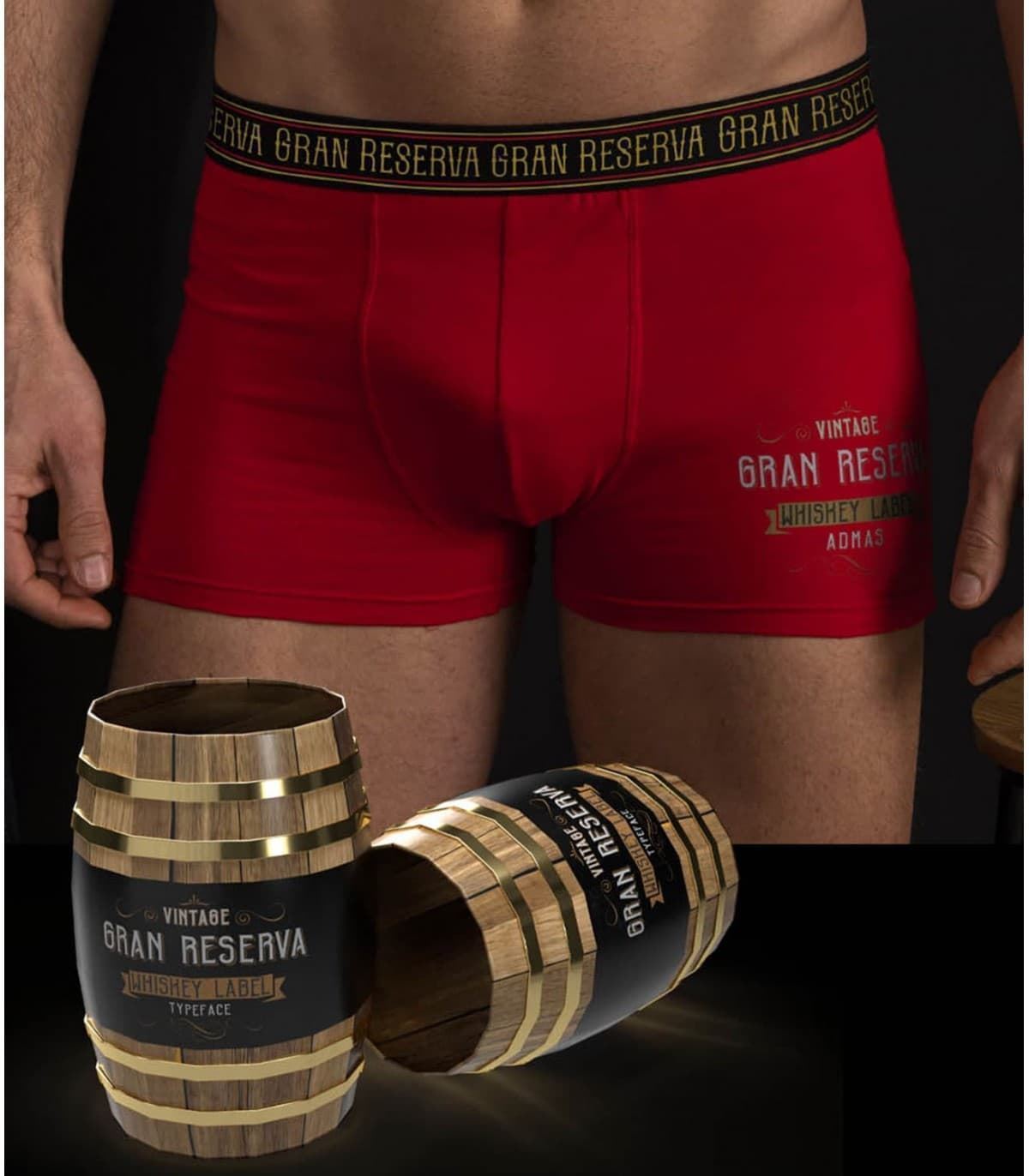 Boxer ADMAS 48455 REGALO NAVIDAD HOMBRE - Imagen 1