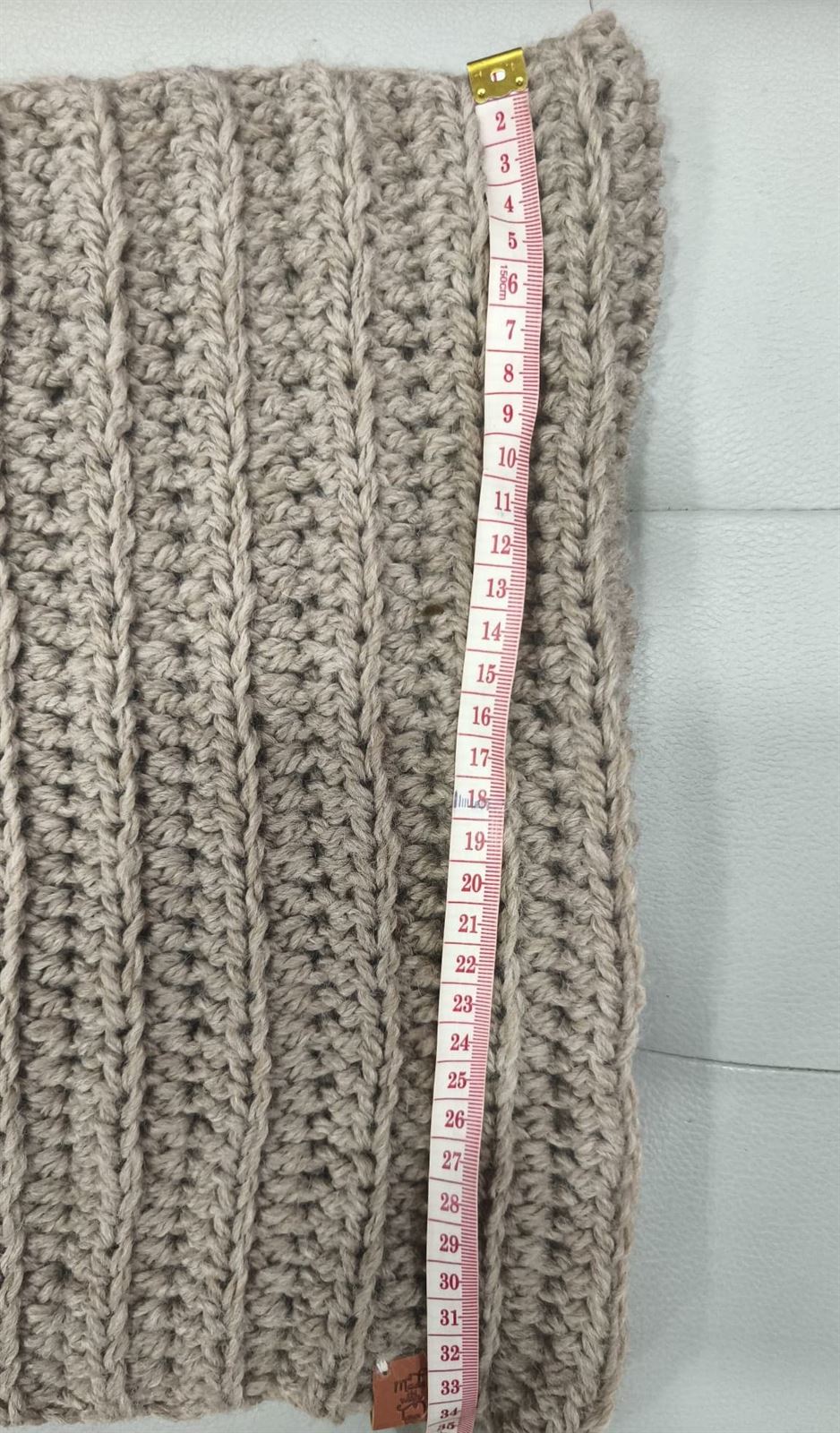 BUFANDA INFINITA HECHO A MANO - Imagen 2