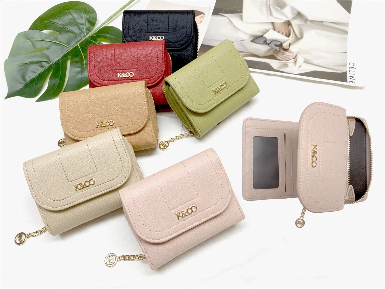 CARTERA CON CREMALLERA DE MUJER 6025 - Imagen 1
