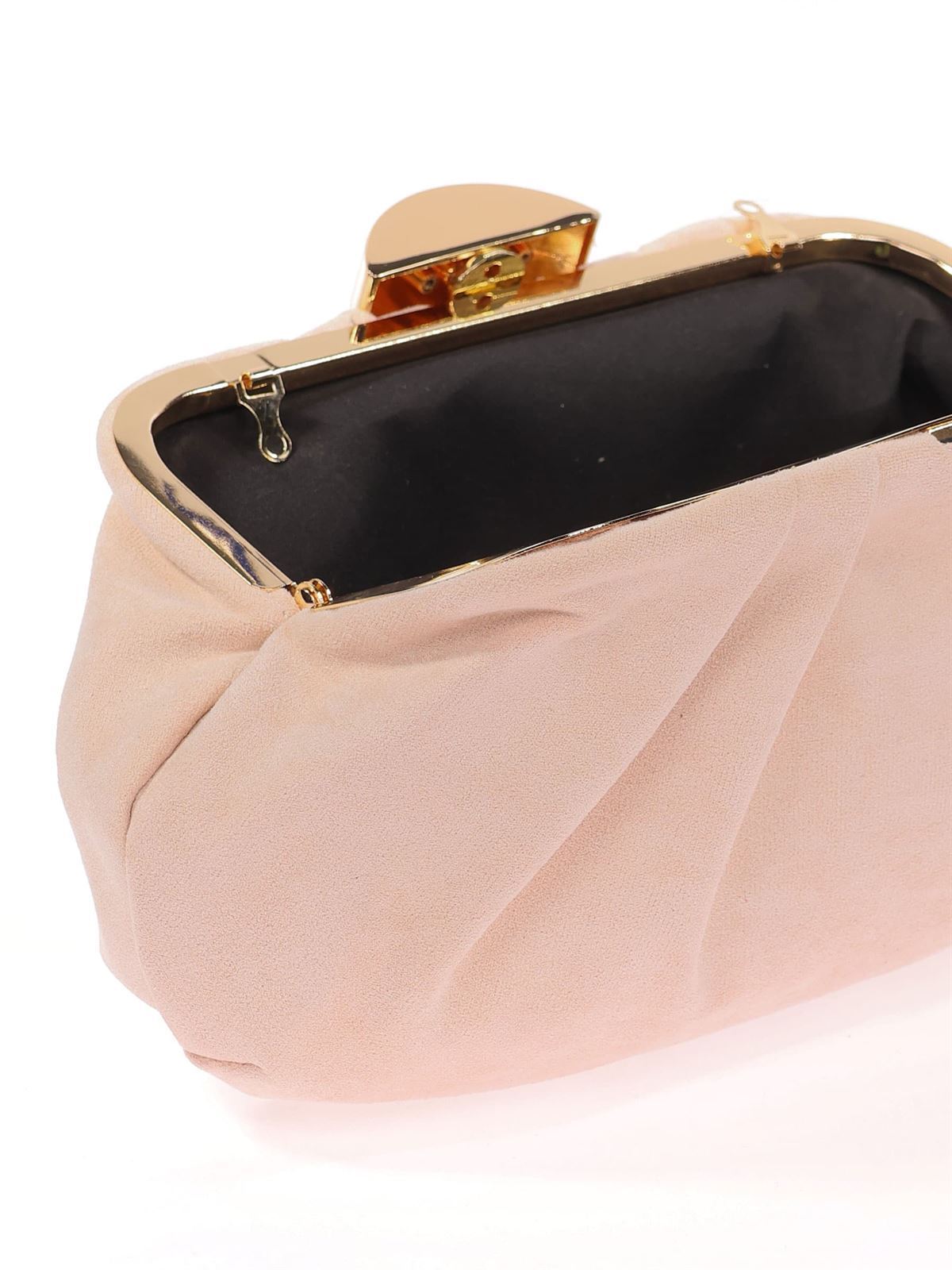 Cartera de Fiesta Antelina Rosa Palo 26301 - Imagen 2