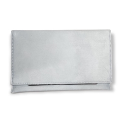 Cartera fiesta antelina celeste  22192 - Imagen 1