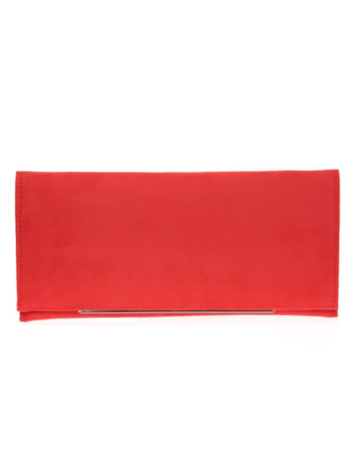 Cartera de Fiesta en Color Rojo. Producto español