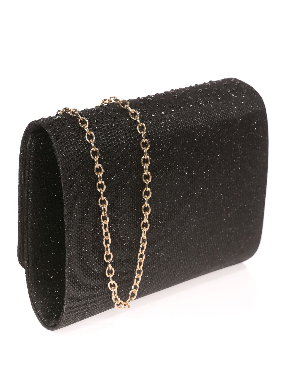 CARTERA FIESTA PEDRERÍA NEGRO 41386 - Imagen 2