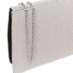 CARTERA FIESTA PEDRERÍA PLATA 22235 - Imagen 2