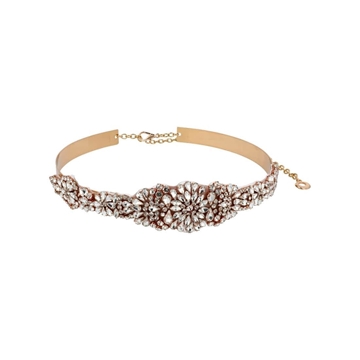 Cinturón Fiesta Rígido Oro Rosa 23039 - Imagen 1