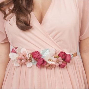 Cinturón Flores Multicolor Buganvilla CI0162 - Imagen 1