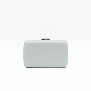 CLUTCH BOLSO FIESTA POLIPIEL METALIZADA PLATA 41446 - Imagen 1