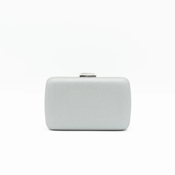 CLUTCH BOLSO FIESTA POLIPIEL METALIZADA PLATA 41446 - Imagen 1