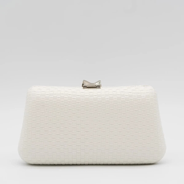 Clutch de Fiesta Polipiel Blanco 41451 - Imagen 2
