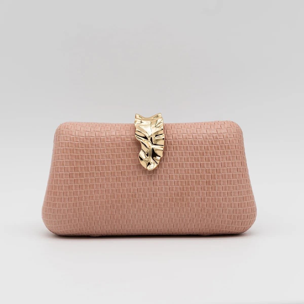 Clutch de Fiesta Polipiel Rosa Palo 41451 - Imagen 1