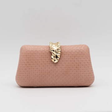Clutch de Fiesta Polipiel Rosa Palo 41451 - Imagen 1