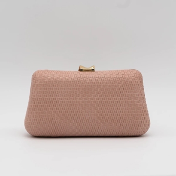 Clutch de Fiesta Polipiel Rosa Palo 41451 - Imagen 2