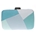 CLUTCH FIESTA ANTELINA CONTRASTE MULTI-TEAL PLATA 41350 - Imagen 1