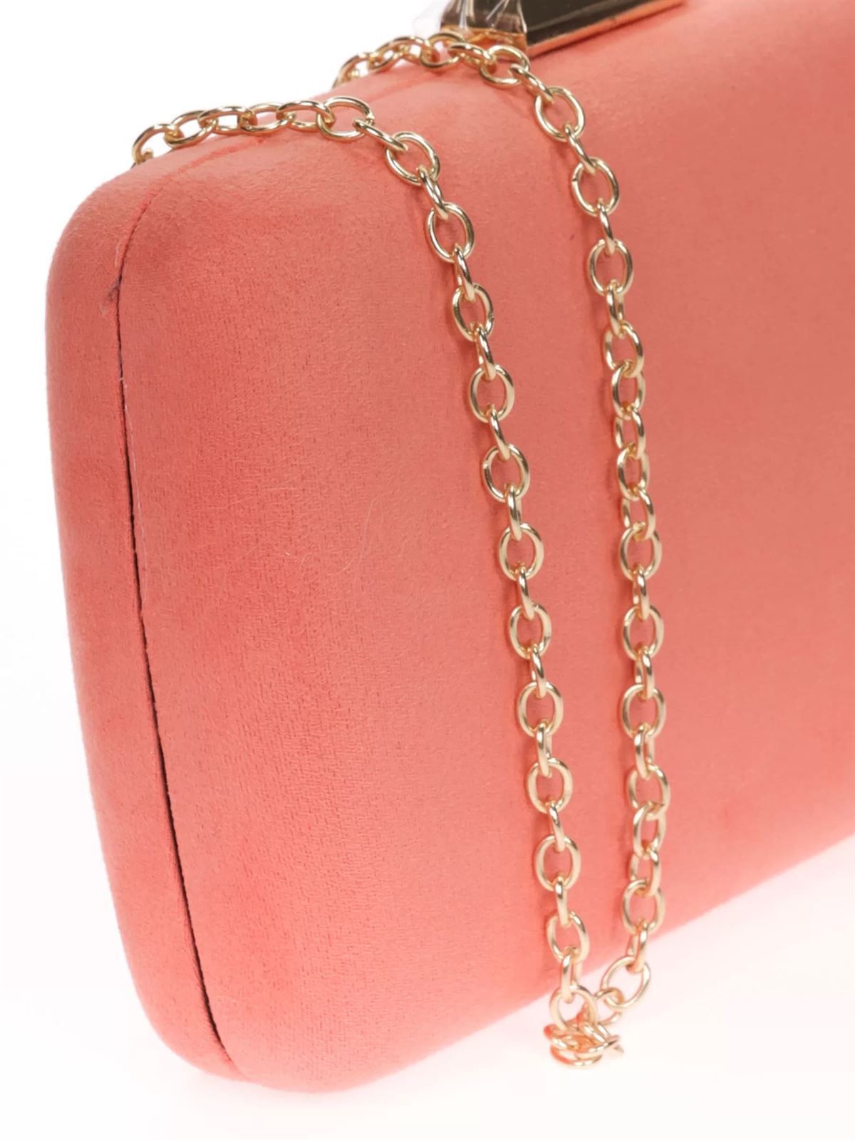 CLUTCH FIESTA ANTELINA CORAL-CLARO 12592 - Imagen 3