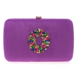 CLUTCH FIESTA ANTELINA JOYA MORADO 41413 - Imagen 1