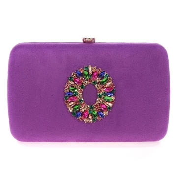 CLUTCH FIESTA ANTELINA JOYA MORADO 41413 - Imagen 1