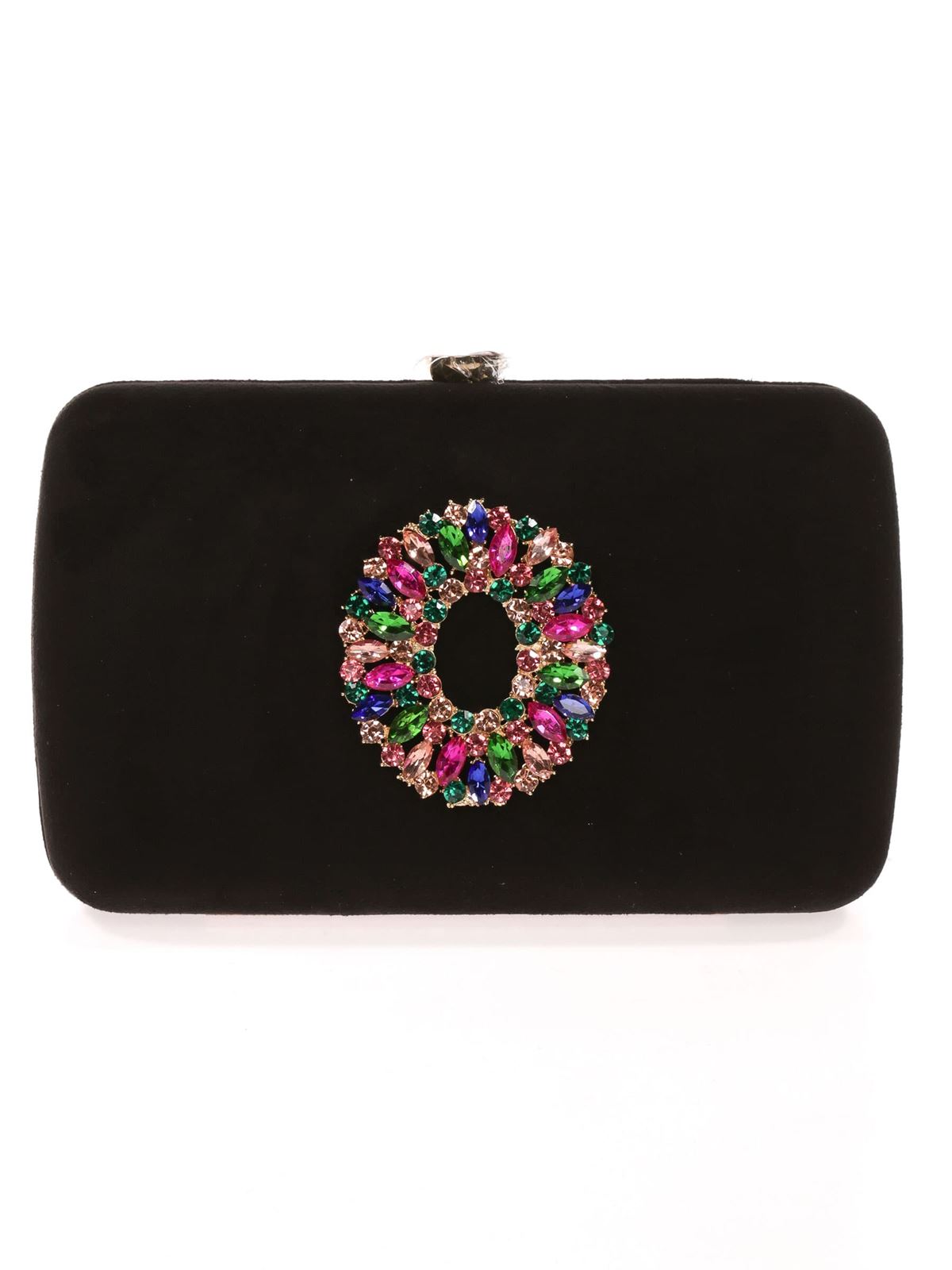 CLUTCH FIESTA ANTELINA JOYA NEGRO 41413 - Imagen 1