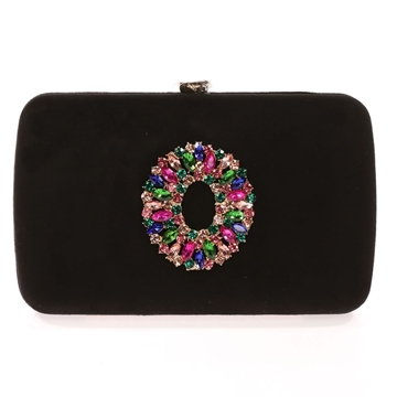 CLUTCH FIESTA ANTELINA JOYA NEGRO 41413 - Imagen 1