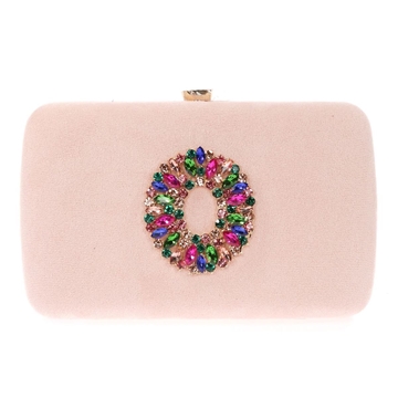 CLUTCH FIESTA ANTELINA JOYA ROSA-PALO 41413 - Imagen 1