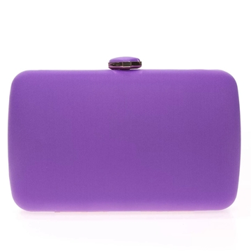 CLUTCH FIESTA DETALLE METÁLICO MORADO 22234 - Imagen 1