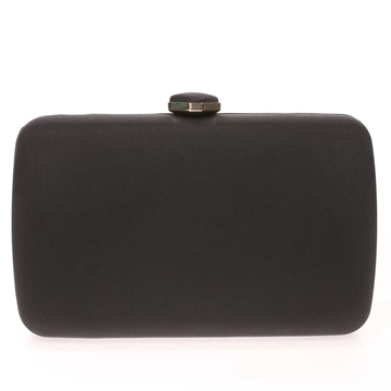 CLUTCH FIESTA DETALLE METÁLICO NEGRO 22234 - Imagen 1