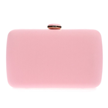 CLUTCH FIESTA DETALLE METÁLICO ROSA 22234 - Imagen 1