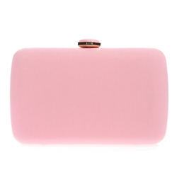 CLUTCH FIESTA DETALLE METÁLICO ROSA 22234 - Imagen 1