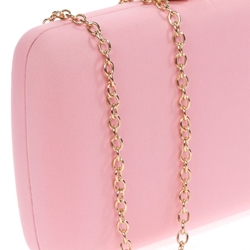 CLUTCH FIESTA DETALLE METÁLICO ROSA 22234 - Imagen 2